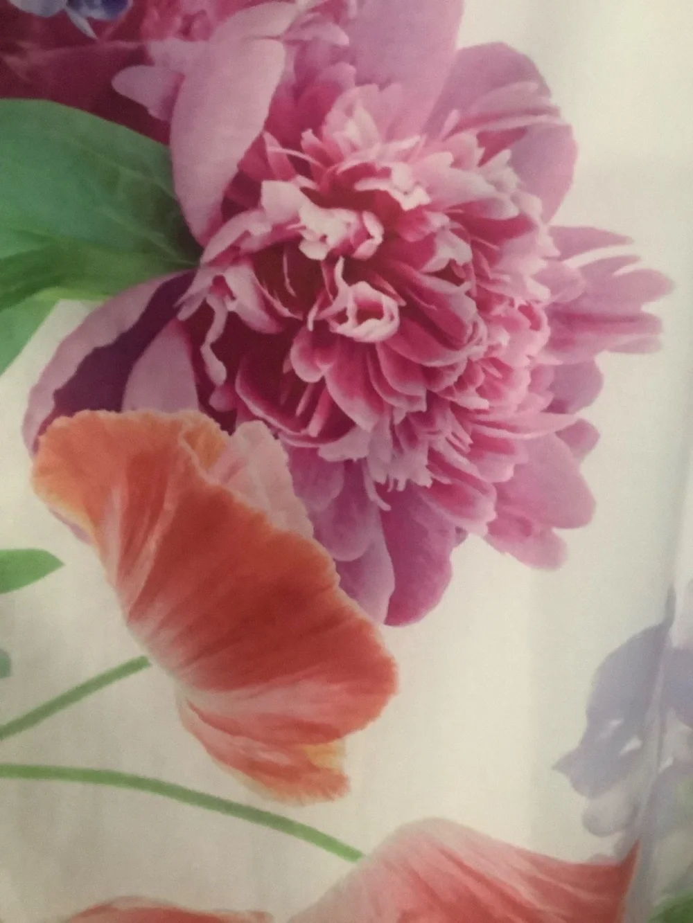 Johnny Was 100% Silk floral Blouse Size 1X matching tank - Picture 3 of 11